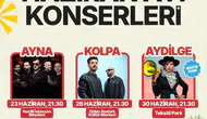 Aydın'da yaz akşamları konserlerle şenleniyor