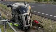 Polatlı yolunda feci kaza iki kişi hastanelik oldu
