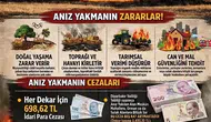Diyarbakır’da tarlasını ateşe veren çiftçiye ağır para cezası