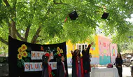 Aydın’da bir köy okulunda mezuniyet coşkusu