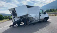 Anadolu Otoyolu’nda trafik kazası 5 kişi hastaneye kaldırıldı