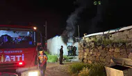 Kayseri'de boş binada çıkan yangın paniğe yol açtı