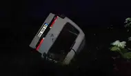 Tokat Yeşilyurt yolunda minibüs takla attı