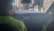 Şırnak polisi sınav sabahı öğrencilerin hızır gibi imdadına yetişti