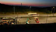 Kuzey Marmara Otoyolu'nda kamyon kazası trafiği durdurdu