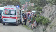 Samsun'da traktör kazası 35 metrelik uçurumda can aldı