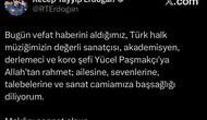 Türk halk müziğinin usta ismi Yücel Paşmakçı hayatını kaybetti