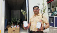 Belediye başkanından düğün davetiyle birlikte 5 bin zeytin fidanı