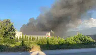 Kartepe'deki fabrikada akşam saatlerinde korkutan yangın