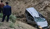 Van'da yayla yolunda direksiyon hakimiyetini kaybeden sürücü hayatını kaybetti