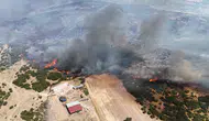 Çanakkale’de dört günlük yangın alarmı verildi