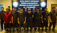 Bursa'da kaçak göçmen operasyonu İş yerlerinde 19 kişi yakalandı