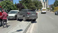 Samsun'da kontrolden çıkan araç karşı şeride uçtu
