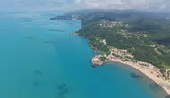 Bartın kıyılarında deniz ikiye bölündü