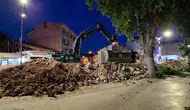 Turhal'da sel korkusu bitti dev setler sökülüyor
