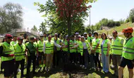 Sakarya Ayçiçeği Vadisi'nde sağlık için pedal çevirdiler