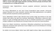 Tunceli'deki Kılıçdaroğlu afişlerinin sırrı çözüldü
