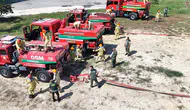 Mersin ekipleri orman yangınlarına karşı sınav verdi