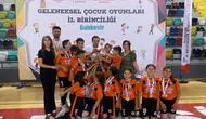Ayvalık’ın küçük köy okulundan Balıkesir’e şampiyonluk mührü