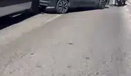 Kartal’da kuryeyle kavgaya tutuşan sürücü vitesi unutunca kaza yaptı