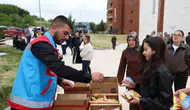 Tokat’ta sınav günü öğrencilere belediye desteği