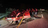Nevşehir yolunda gece saatlerinde feci kaza