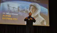 Alper Gezeravcı Zonguldaklı gençlere yeni uzay rotasını çizdi