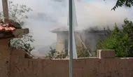 Selçuklu’da müstakil ev alevlere teslim oldu