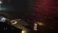 Sarıyer’de otomobil denize uçtu Manzarayı izleyerek ihbar etti