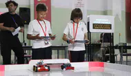 Bolu’nun küçük mühendisleri robotlarıyla arenaya çıktı