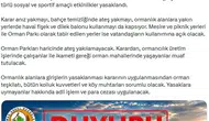 Bartın'da ormanlara giriş yasakları başlıyor