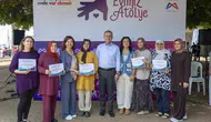Mersinli kadınlar Evimiz Atölye ile üretime katılıyor