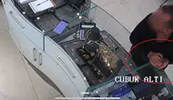 Amasya'da kuyumcuyu el çabukluğuyla dolandıran şüpheli yakalandı