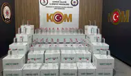 Samsun polisinde kaçak alkol operasyonu