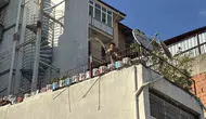 Bolu'da yangına mahalleli müdahalesi