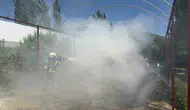 Bucak’ta bir kışlık emek kül oldu