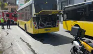 Ortaköyde İETT otobüsünde duman paniği