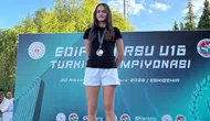 Aydınlı genç atletten Türkiye derecesi
