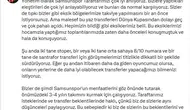 Samsunspor Başkanı Yıldırım taraftarın transfer sabrını istedi