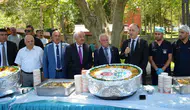 İnönü Üniversitesi kampüsünde birlik sofrası kuruldu