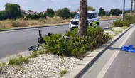 Denizli’de motosiklet kazası acı bitti