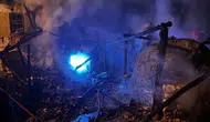 Bilecik'te gece yarısı çıkan yangın bir yıllık emeği küle çevirdi
