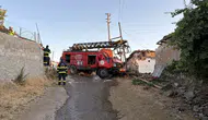 Eskişehir'de yangın dönüşü kaza 3 itfaiyeci hastanelik oldu