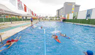 Mersin'de ücretsiz yüzme kursu dönemi başladı
