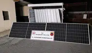 Nevşehir’de tarladan 600 bin liralık güneş paneli çaldılar
