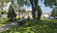 Tekirdağ kavurucu sıcaklarla mücadele ediyor