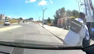 Trafikte uyarıya tornavidalı saldırı