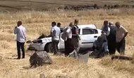 Siverek yolunda kaza iki kişi hastanelik oldu