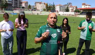 Kırşehir FK için stadyumda ilginç dua
