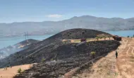 Elazığ Sivrice'de korkutan arazi yangını kontrol altına alındı